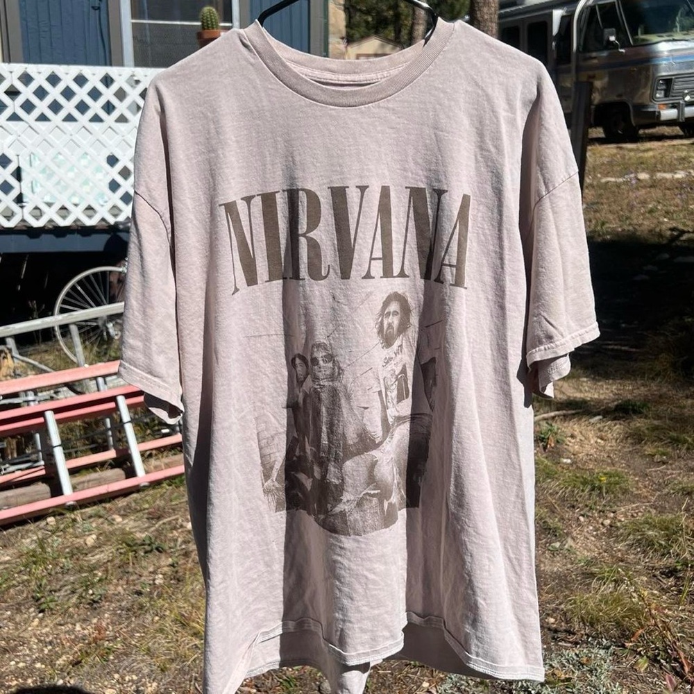 Nirvana Graphic Band Tee XL